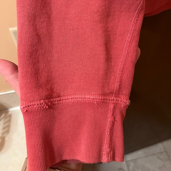 LAST CHANCE | OVO October’s Very Own Drake washed red distressed Sweatshirt - Picture 4 of 12